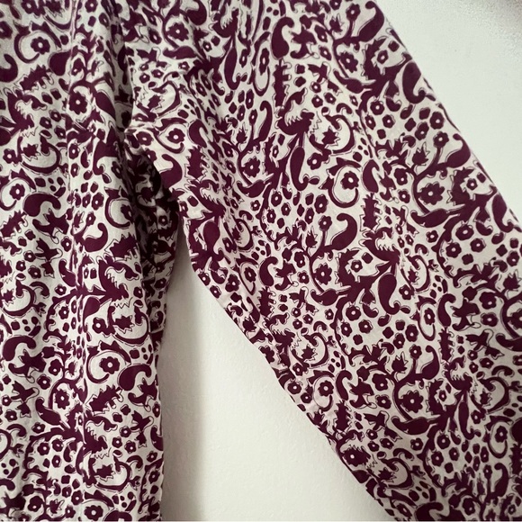 Athleta Laguna Paisley Coverup in Raspberry Surat Color - Picture 5 of 9
